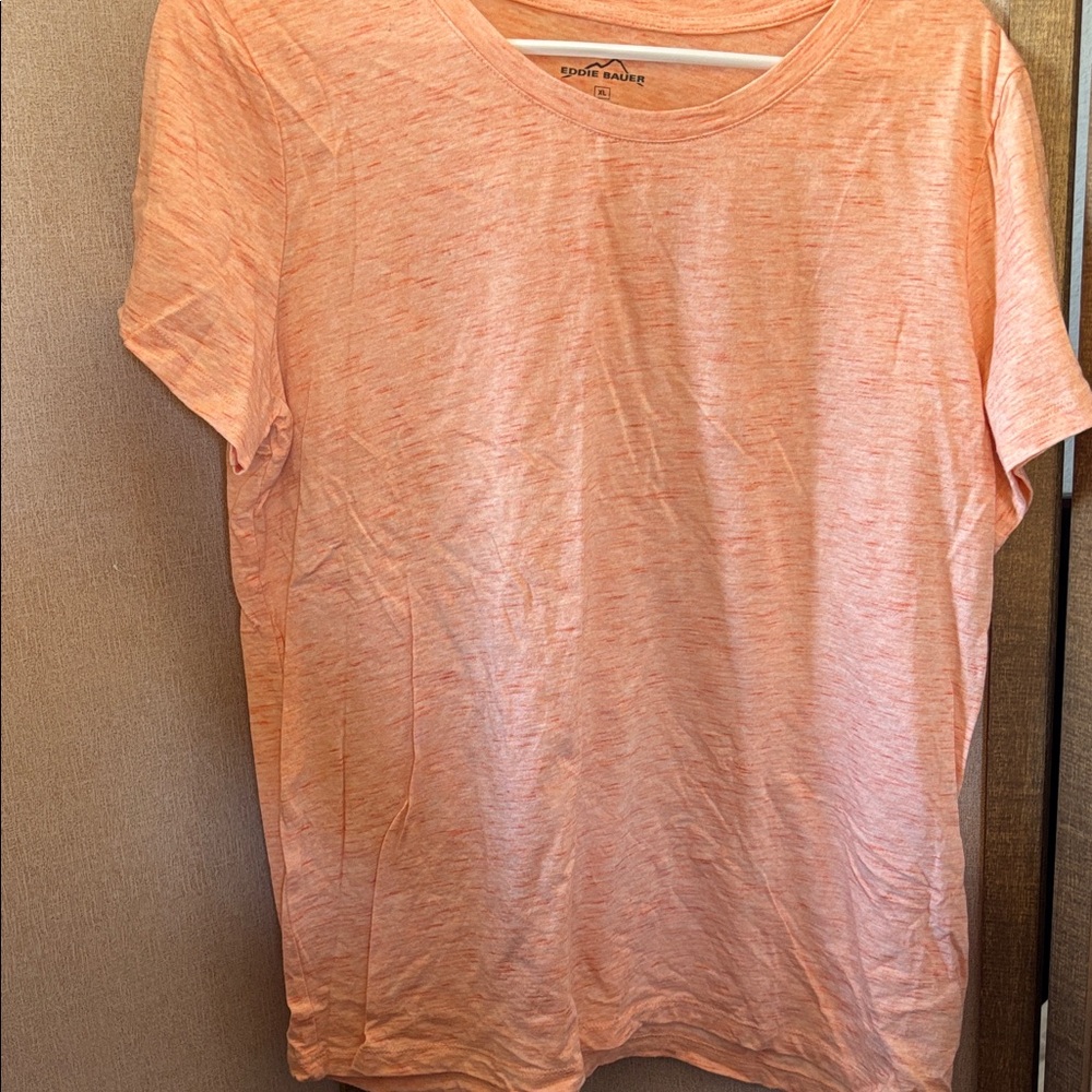 Eddie Bauer Coral Space Dyed Tee Xl